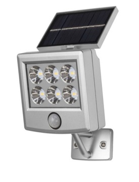 LIVARNO home Lampa solarna LED, 6 diod