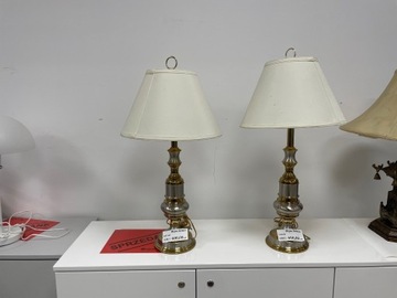 Śliczna masywna lampa stołowa, produkcja USA