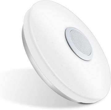 ELINUME Lampa sufitowa z głośnikiem Bluetooth, 30W