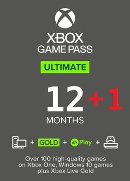 KLUCZ XBOX GAME PASS ULTIMATE na 13 miesięcy