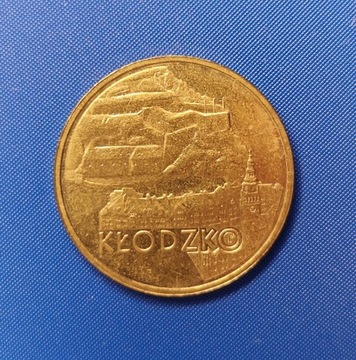 Polska 2 złote, 2007 Miasta Polski KŁODZKO