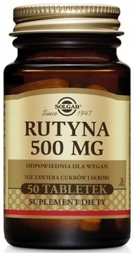 SOLGAR RUTYNA 500 MG 50tabletek