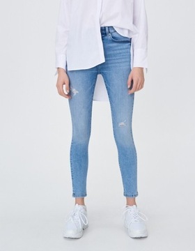 Spodnie jeansowe slim fit Sinsay nowe (xs) 34 
