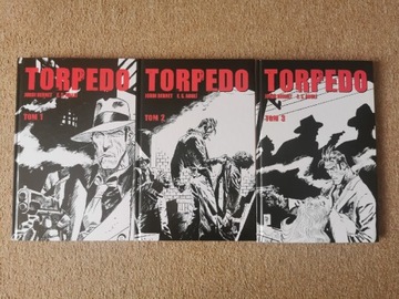 Komiks TORPEDO 1-3, Bernet, Zestaw, 