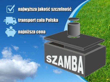 Szambo szamba betonowe zbiorniki na deszczówkę 