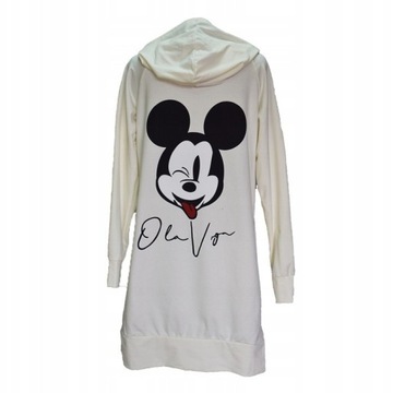 Biała Bluza Damska Mickey Roz Uni (S-XL) *Italy*