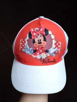 Czapka z daszkiem dziewczęce myszka minnie 