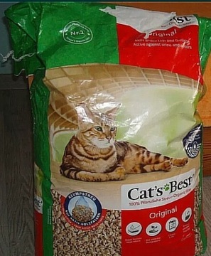 CAT'S BEST  ŻWIREK DLA KOTA ZBRYLAJĄCY 10 kg
