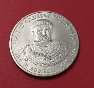 Moneta 50zł 1983 r. Jan III Sobieski