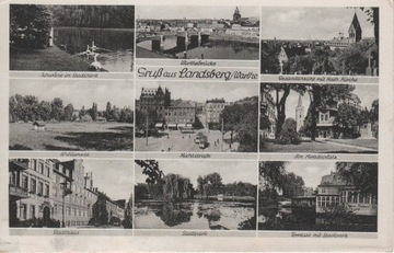 Landsberg a.W. wieloobrazkowa - lata 30-te
