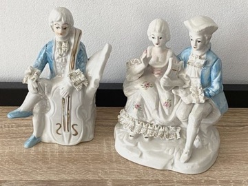 Figurki dekoracyjne porcelanowe MARKIZY