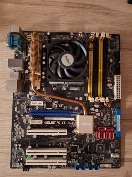 Płyta główna Asus z procesorem Athlon 65 x2