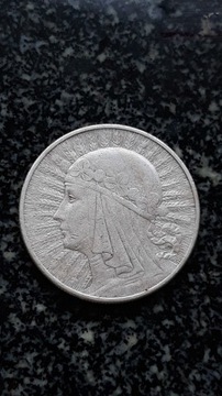 10 zł, Polska, Jadwiga bzm 1932, SREBRO