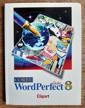 Podręcznik Corel Word Perfect 8 j.angielski 1997 r
