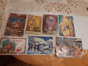 7 kartek świątecznych - lata 80-te
