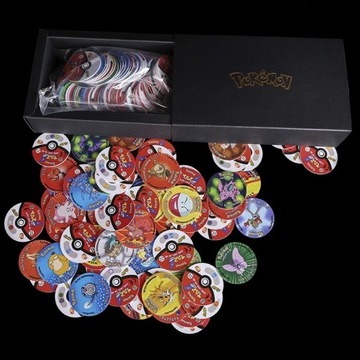 Pokémon Tazo Tazos Box 169 sztuk 1 generacja