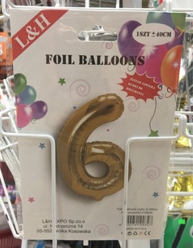 Balony cyfry na Hel