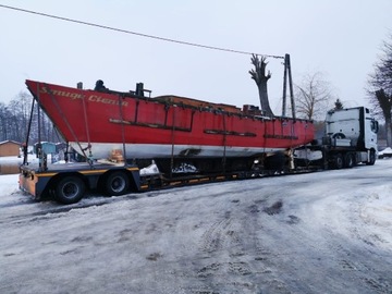 Niskopodwoziowy TRANSPORT MASZYN Ponadgabarytowy 