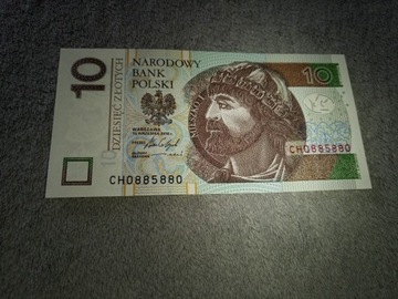 Banknot 10zł Radar Unc 