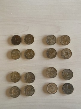 16 monet 2 zł różne lata 2000-2013