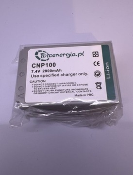 Bateria CNP100 7,4V 2900mAh - Exilim F1.