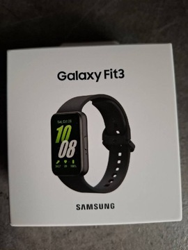 Samsung Galaxy Fit3 Szary 5 ATM AMOLED SpO2