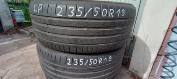 235/50r19 opony letnie Continental 2 szt 