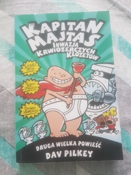 Książka kapitan majtas 2