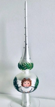 Bombki Szklane, Szpic Czubek na choinkę 28 cm