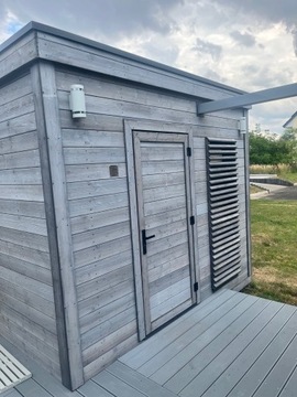 sauna zewnętrzna ogrodowa Alesauna