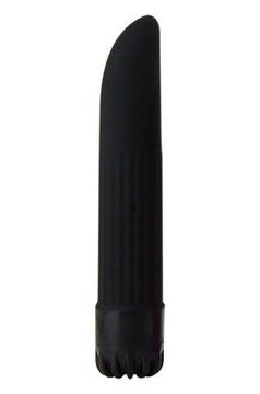 Czarny mały klasyczny wibrator 14 cm Toyz4Lovers 