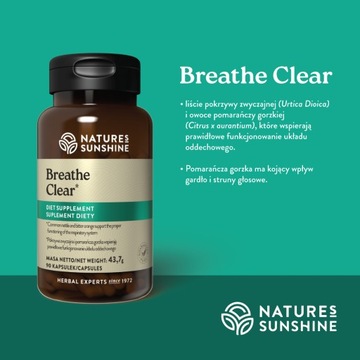 2x Breathe Clear NSP Nature's Sunshine