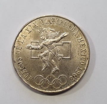 25 Pesos - Meksyk - 1968 - Olimpiada Meksyk
