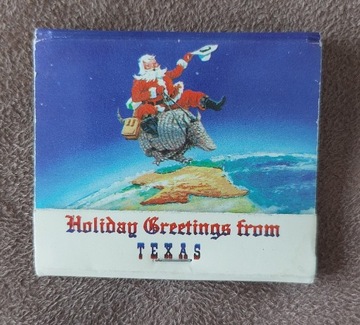 Zapałki. Holiday Greeting from Texas