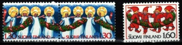 Boże Narodzenie. Finlandia Mi 1005-1007**