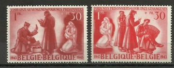 BELGIA  1943 - MI. 626/7 **