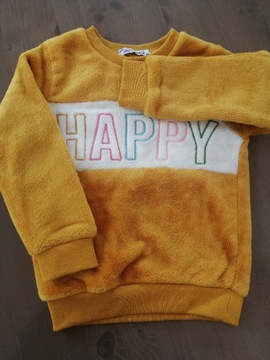 Bluza pluszowa Happy roz.116