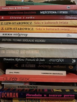 Literatura erotyczna, seksuologia, 18 sztuk