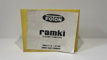 Ramki do przezroczy Foton 24x36 100szt