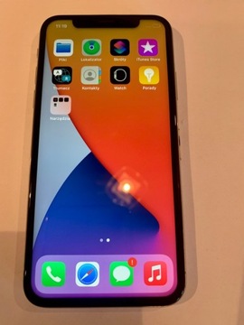 IPhone X silver