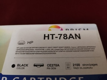 HP Toner 78A CE278A HT-78AN zamiennik PRISM