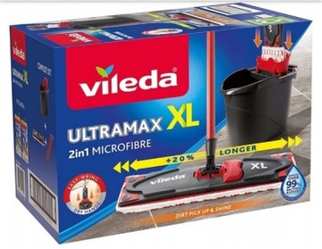 Wiadro i mop płaski Vileda Ultramax XL 42 cm