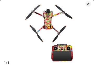 Dji mini4pro naklejki na kontroler RC2 1+1 gratis