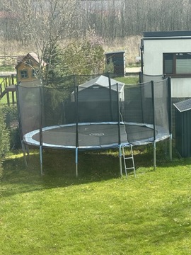 Duza trampolina ogrodowa 