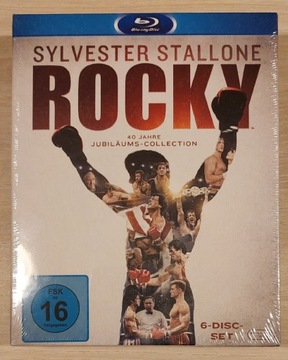 ROCKY Kolekcja, Kompletna saga - 6xBlu-Ray - PL