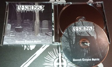 VERMISST - Damned Temples Spirits CD 2023 black