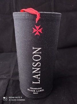 Opakowanie reklamowe Champagne Lanson Back Label