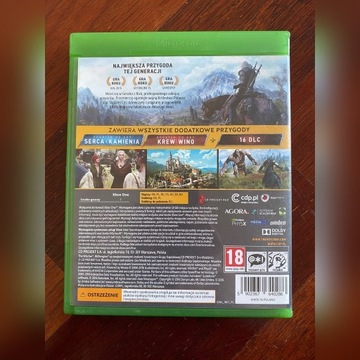 Gra Xbox One Wiedźmin 3