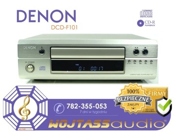 Denon DCD-F101 odtwarzacz CD alu czyta CD-R st BDB