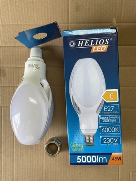 Żarówka LED Helios 230V 45W E27 6000K 5000lm